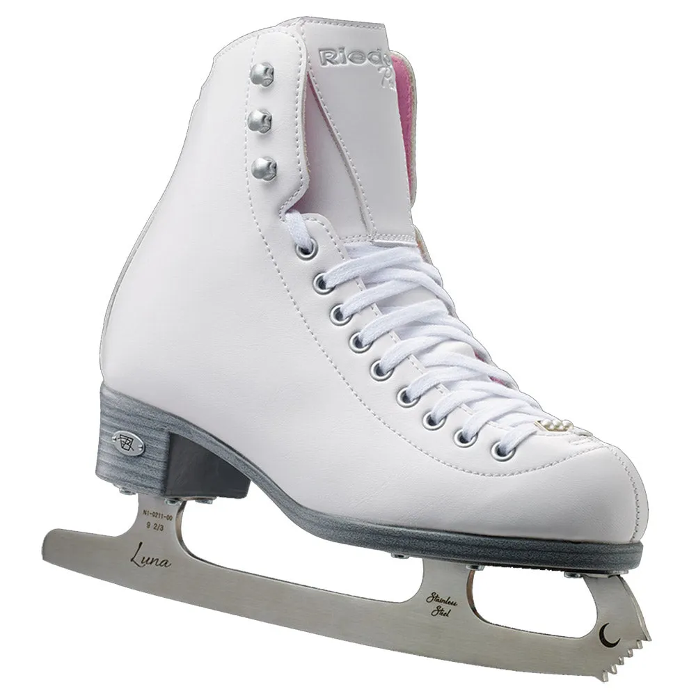 Riedell Pearl Jr. 14 Girls Figure Skates