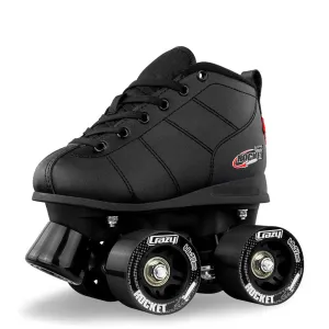 ROCKET JR Black - Roller Skates