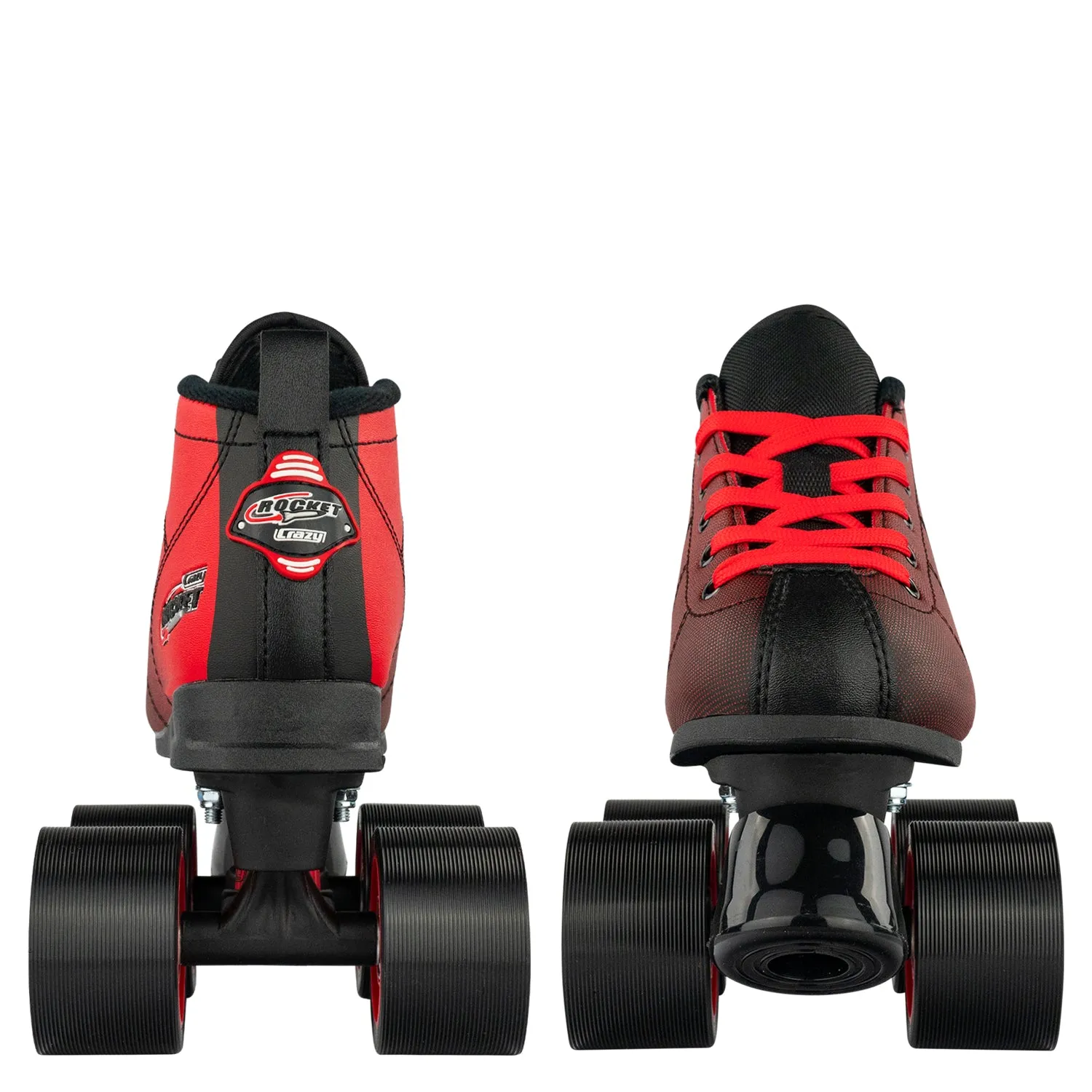 ROCKET JR Black/Red - Roller Skates