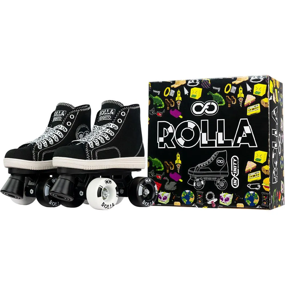 ROLLA Black - Roller Skates by infinity