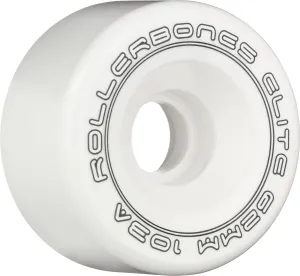 Rollerbones Art Elite Competition Wheels 62mm 103a - White (Set of 8)