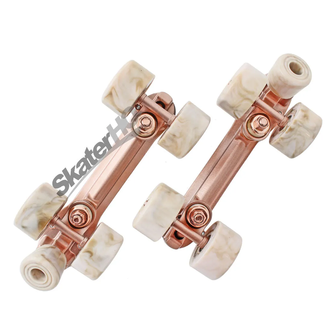 Rollerskate Plate Kit - 10in 255mm - Rose Gold