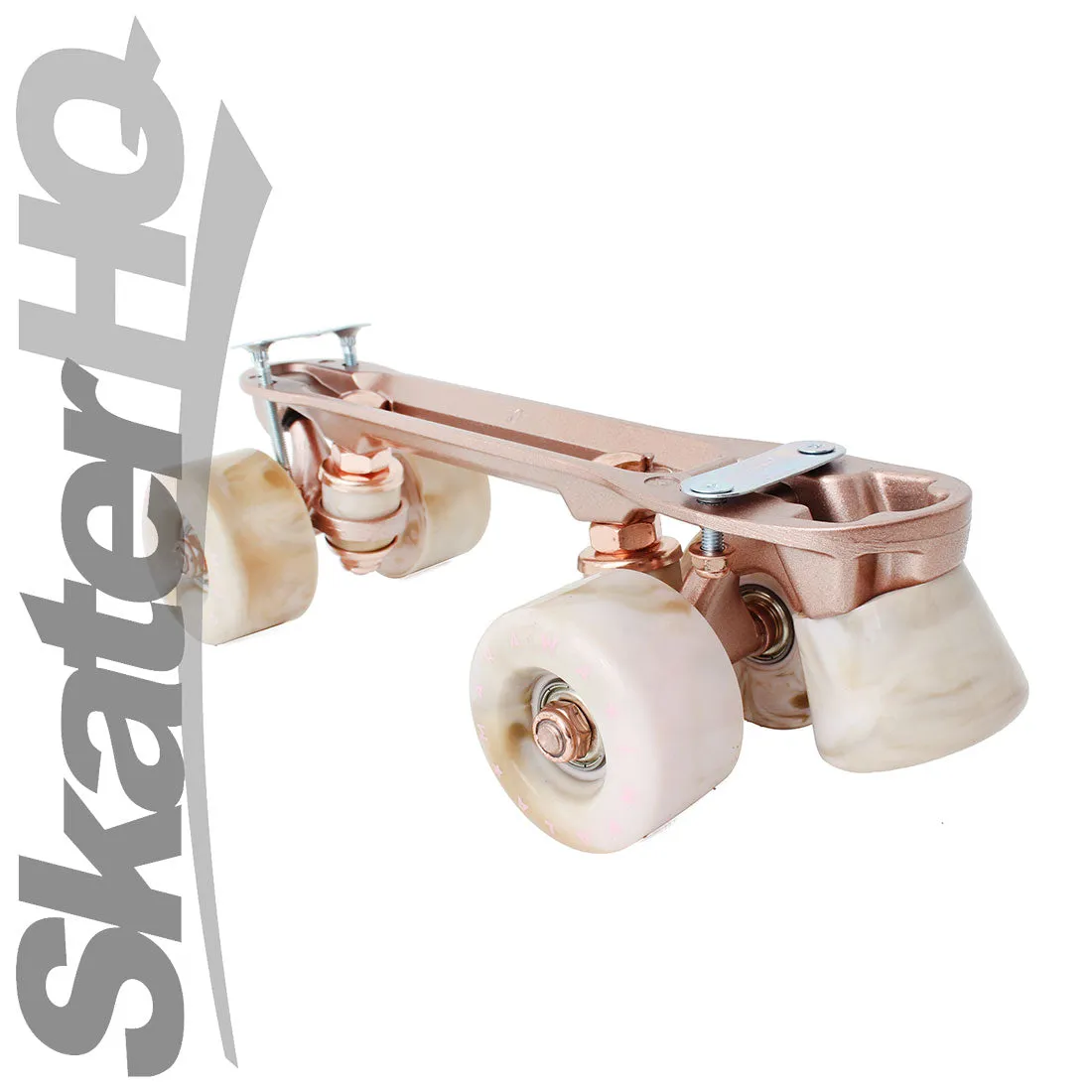 Rollerskate Plate Kit - 10in 255mm - Rose Gold