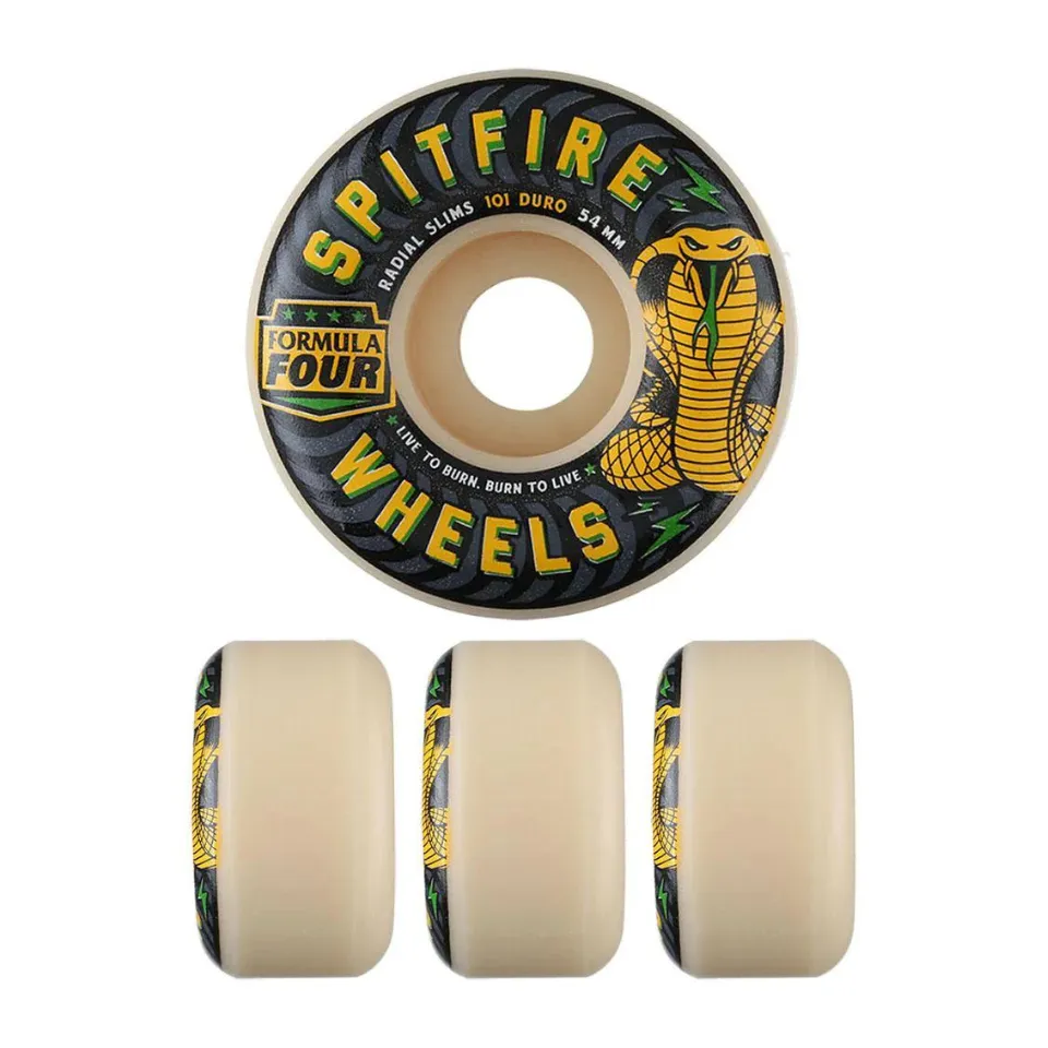 Ruedas Spitfire Formula Four Radial Slim Speed Kills - Natural - 54mm 101A