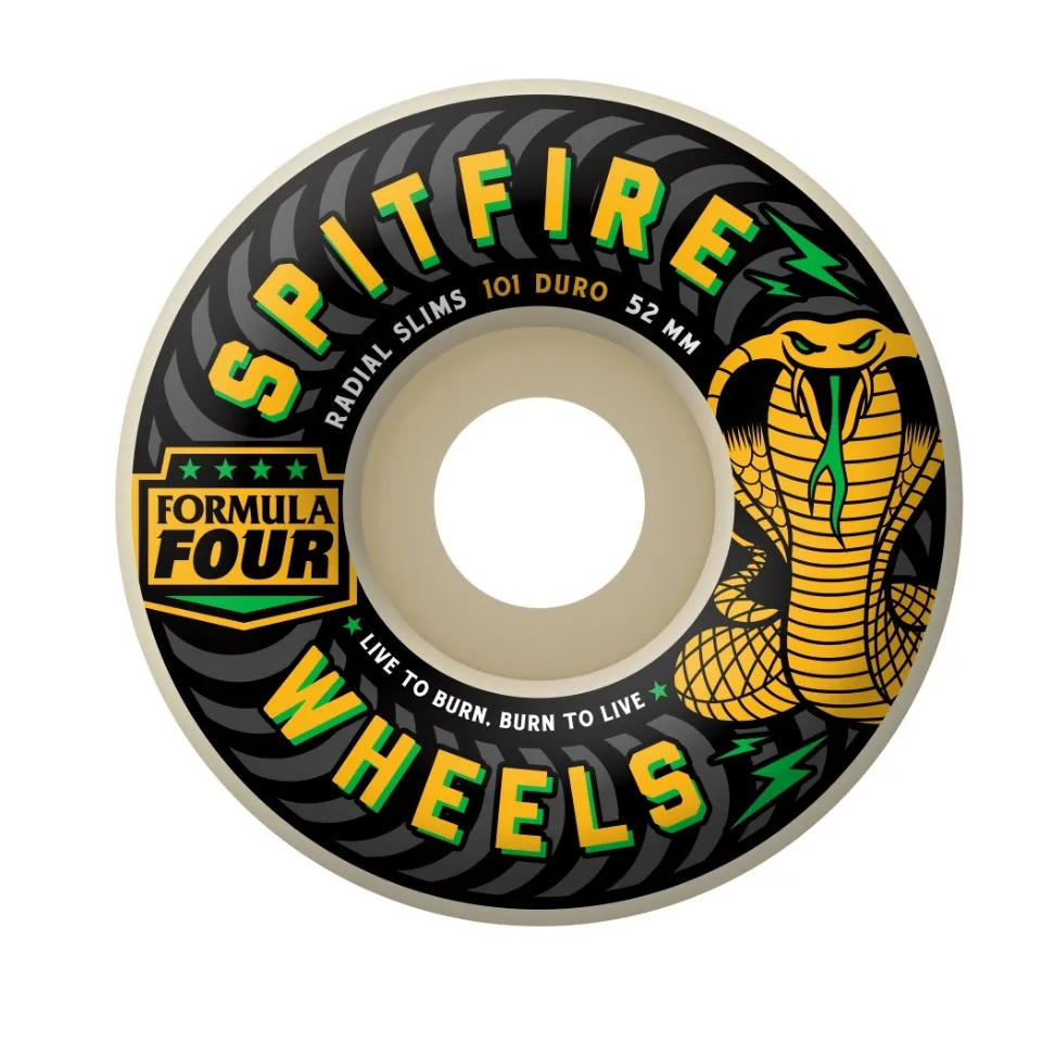 Ruedas Spitfire Formula Four Radial Slim Speed Kills - Natural - 54mm 101A