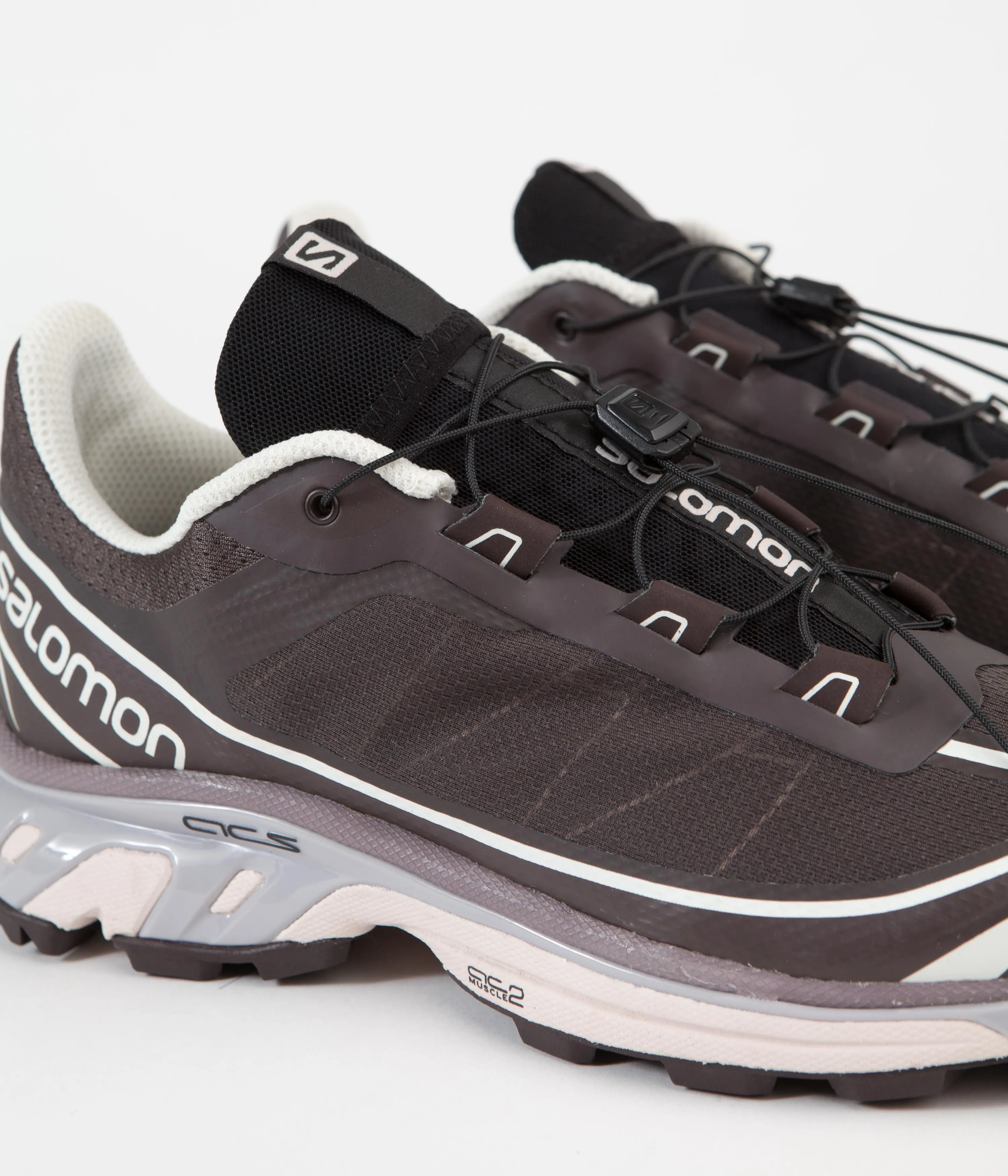 Salomon XT-6 FT Shoes - Shale / Chocolate Plum / Morganite