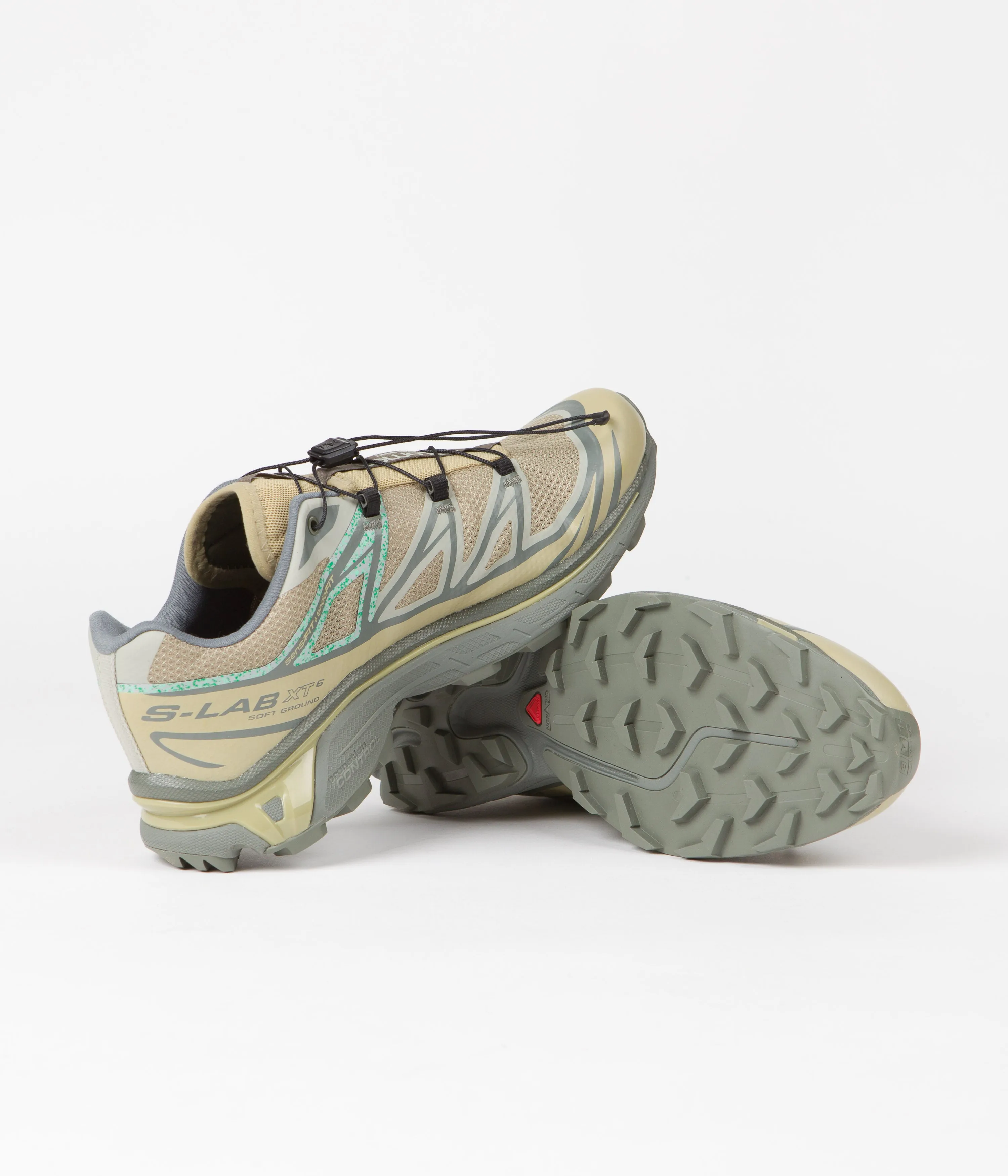 Salomon XT-6 Mindful Shoes - Grey Green / Moss Grey / Castor Grey