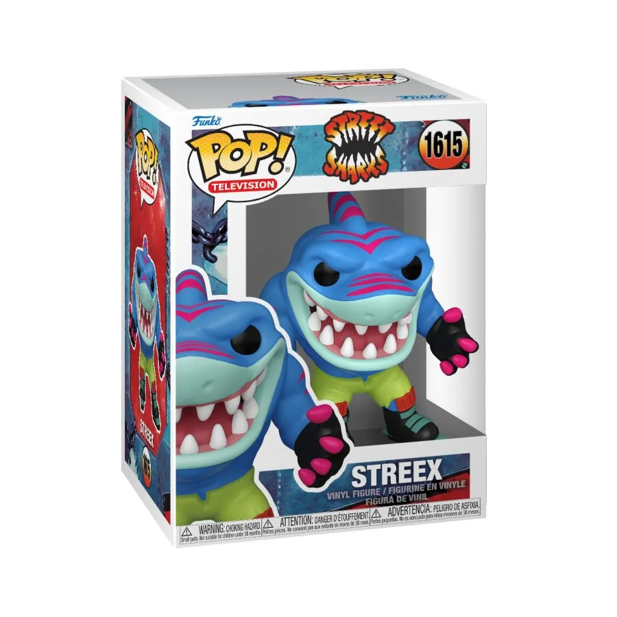 Street Sharks - Streex Pop! Vinyl