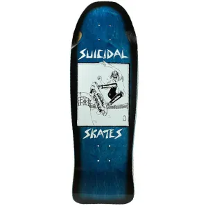 Suicidal Skates Pool Skater 80s Reissue Deck 10.125" - Asst/Blue Fade