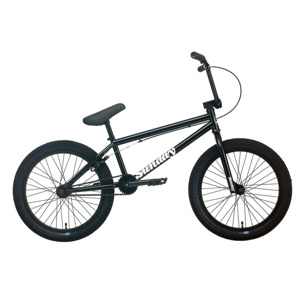 Sunday 2022 Blueprint 20.5″ Complete BMX Bike - Gloss Black