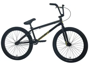 Sunday 2023 Model C 24″ Complete BMX Bike - Gloss Black