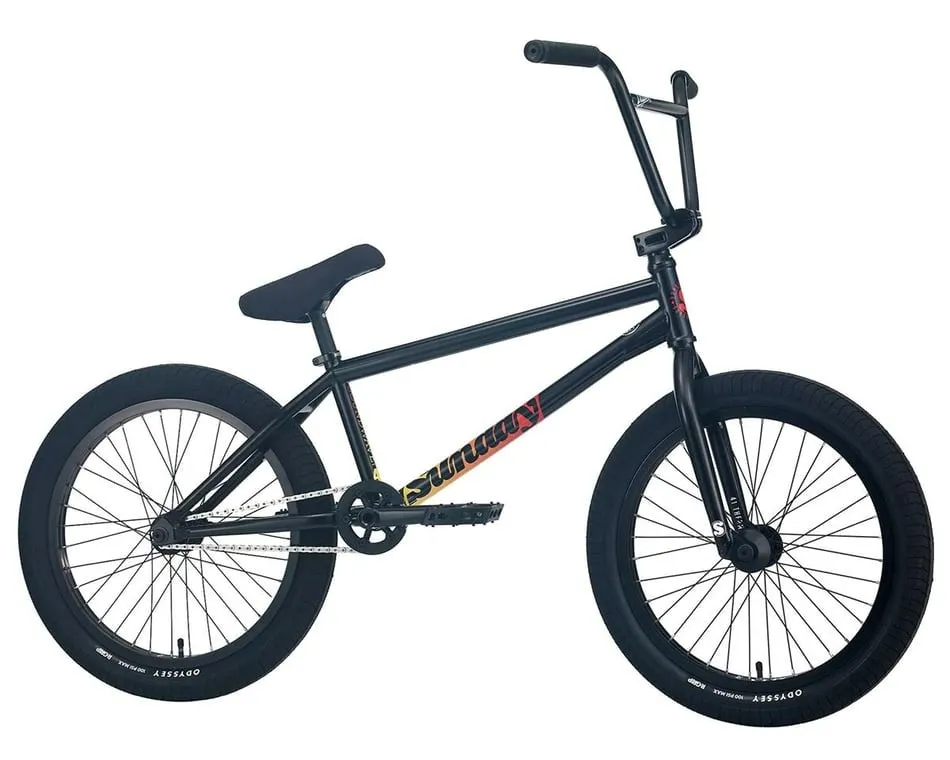 Sunday 2023 Soundwave Special 21″ Complete BMX Bike - Rustproof Black (LHD)