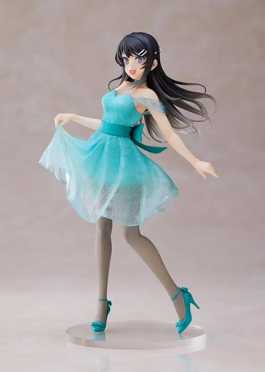 Taito Coreful Mai Sakurajima (Clear Dress Ver.) Rascal Does Not Dream of Bunny Girl Figure Statue