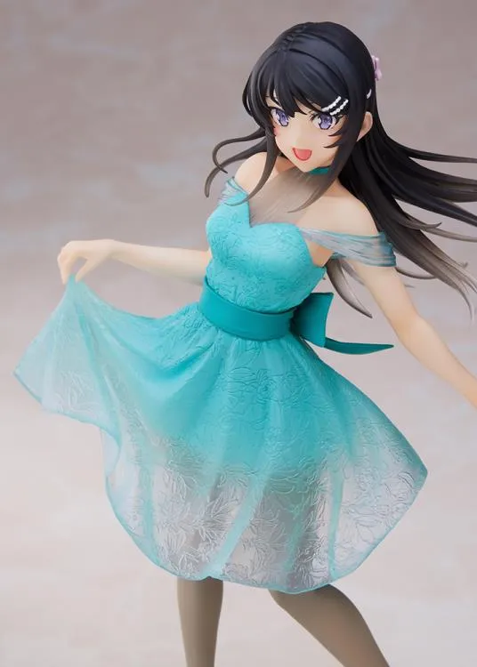 Taito Coreful Mai Sakurajima (Clear Dress Ver.) Rascal Does Not Dream of Bunny Girl Figure Statue