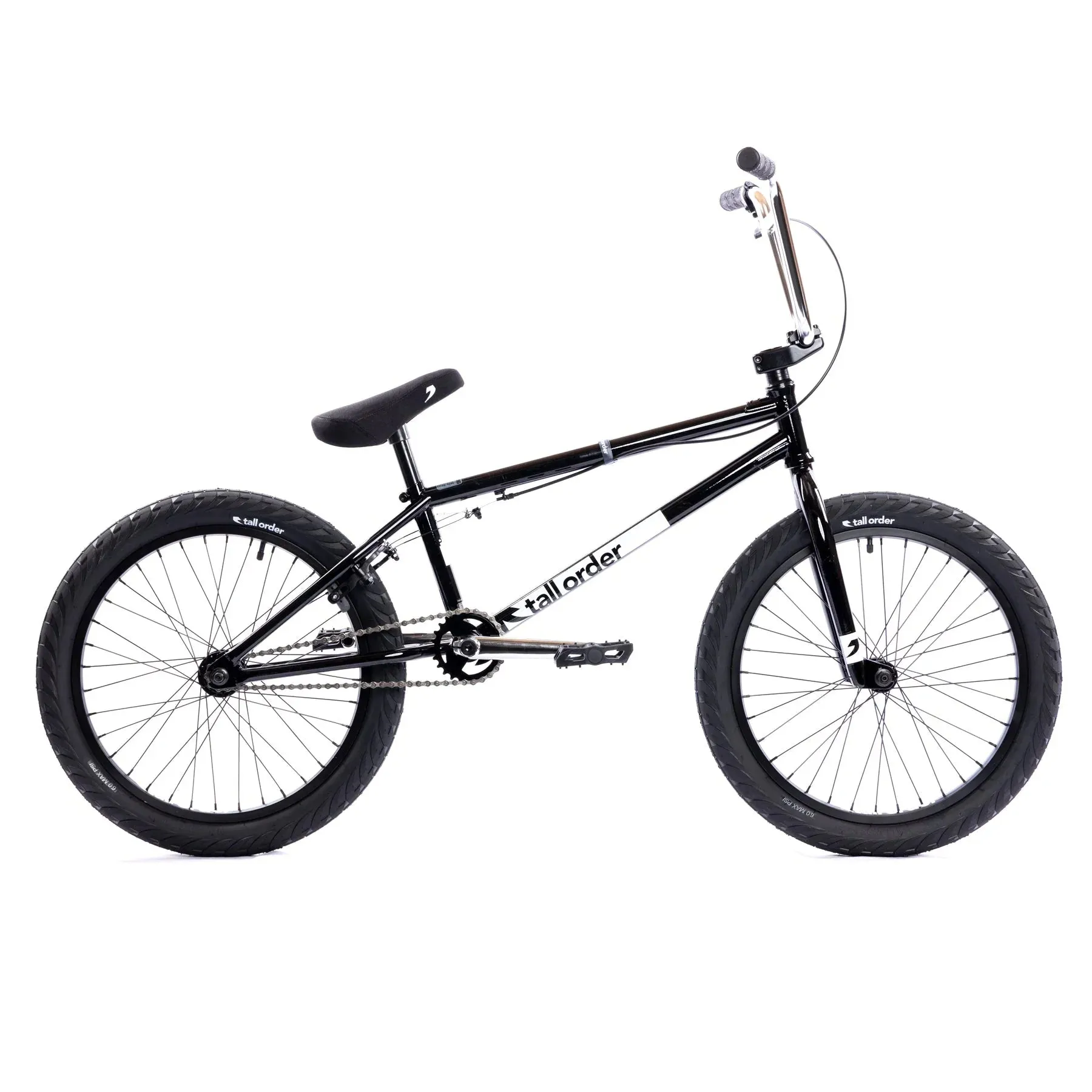 Tall Order Pro 20.85″ Complete BMX Bike - Gloss Black