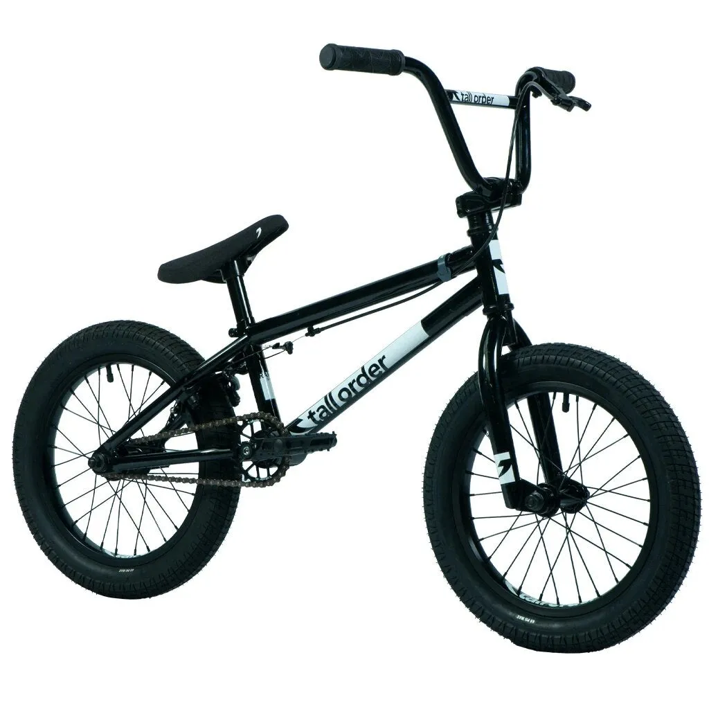 Tall Order Ramp 16″ Complete BMX Bike - Gloss Black