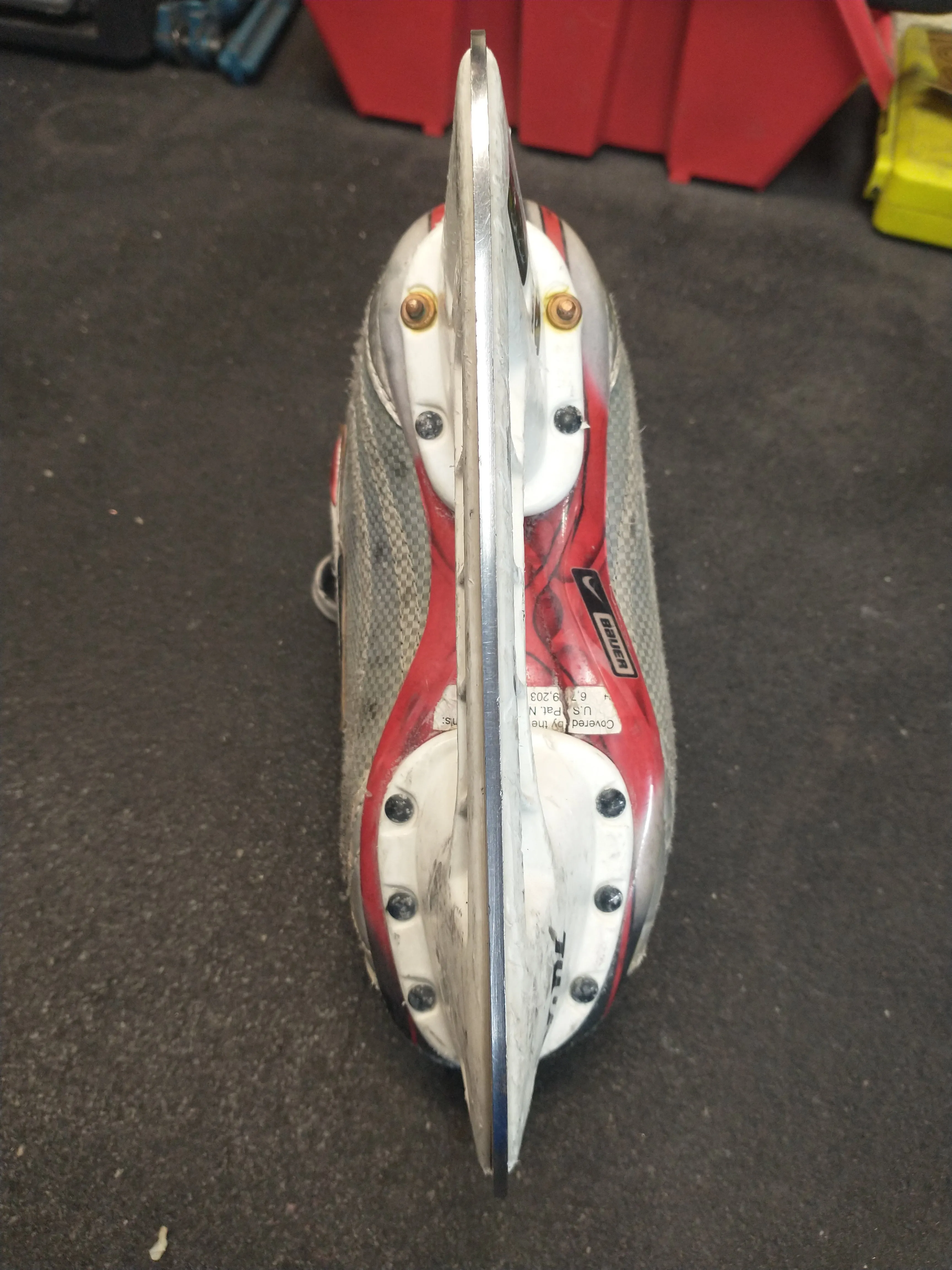 Used Nike Bauer Size 2 Hockey Skates