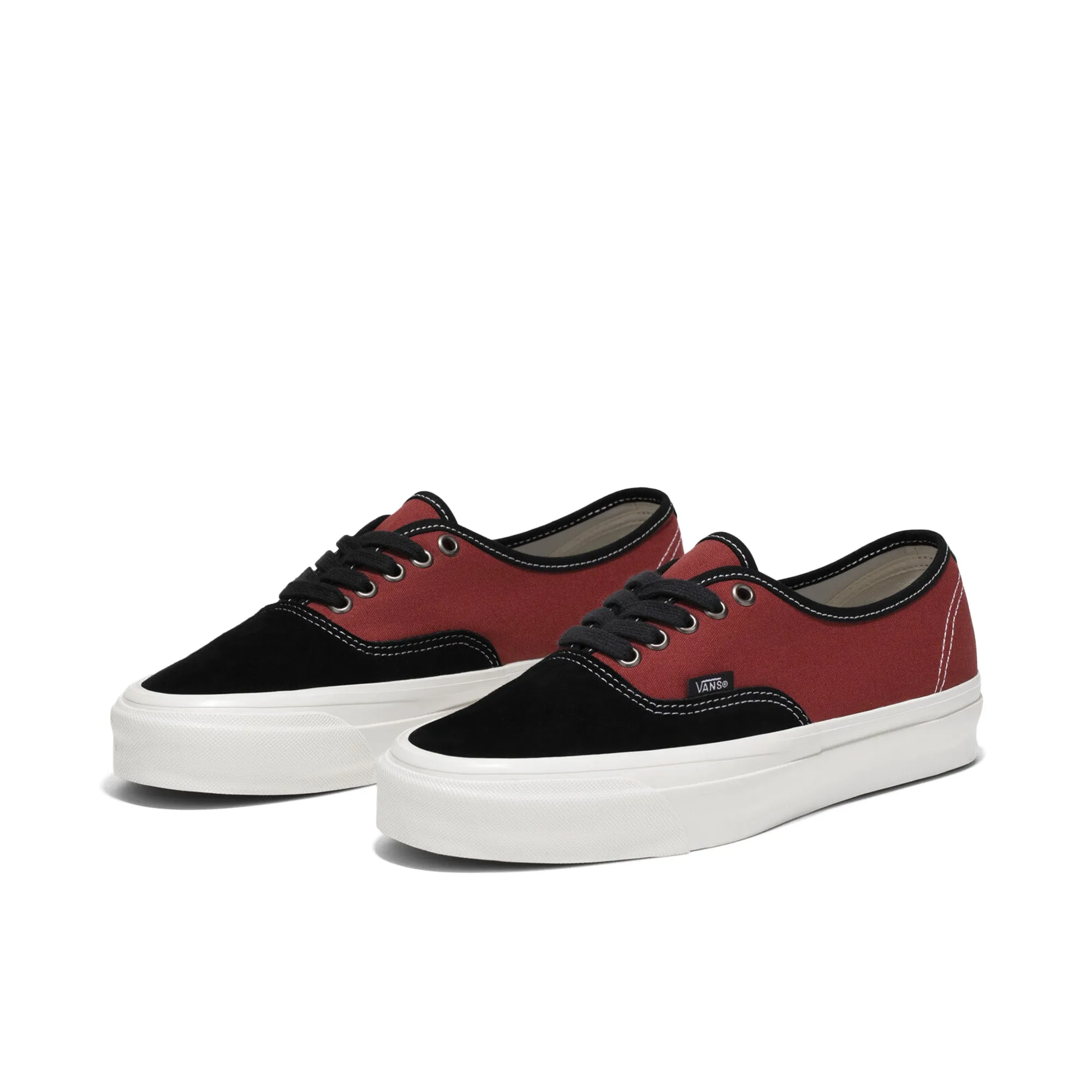 Vans LX Authentic Reissue 44 Black Toe Madder Brown