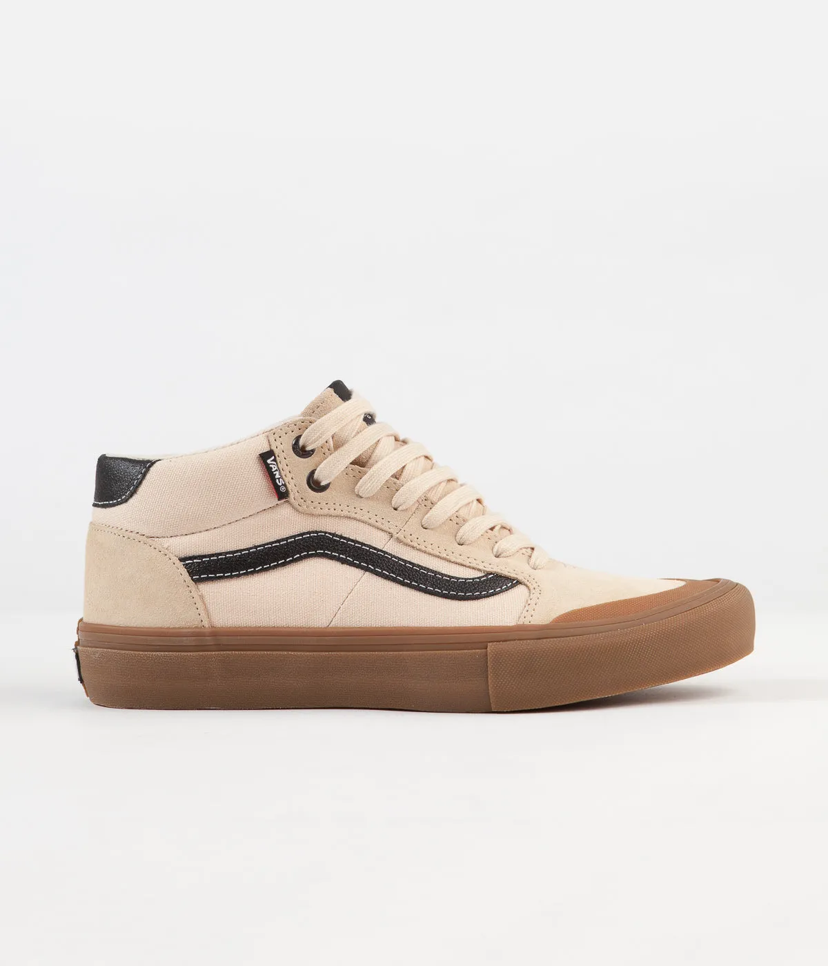 Vans Style 112 Mid Pro Shoes - (Ty Morrow) Macadamia / Gum