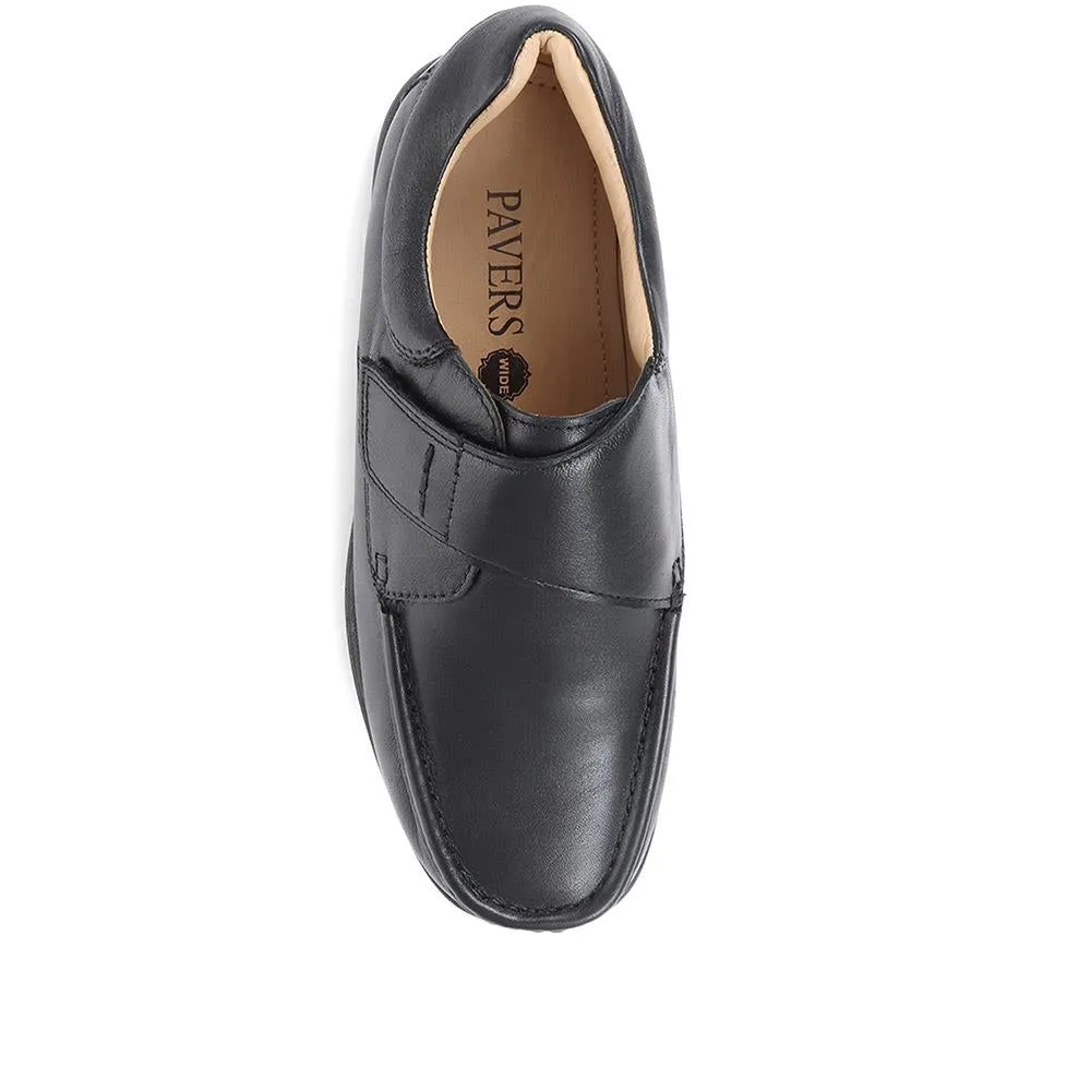 Wide Fit Leather Shoes - NAP35023