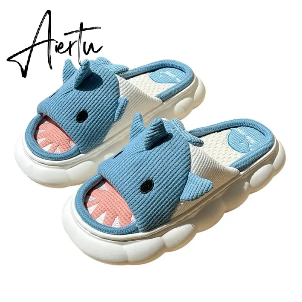 Women Cow Slippers Cute Cartoon Soft Cloud Platform Indoor Shoes Summer Female Home Slides Thick Sole Sandals Male House Slipper