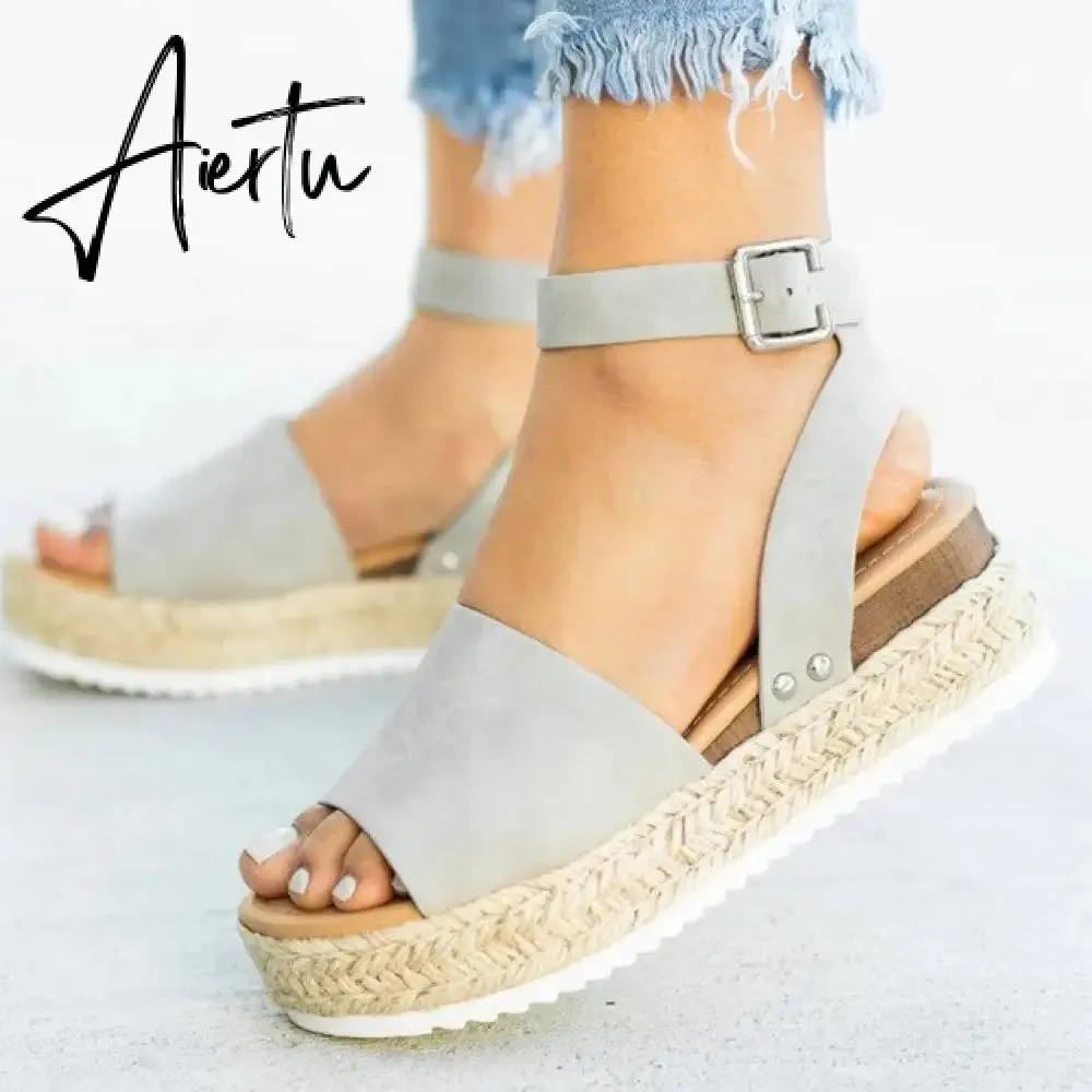 Women Sandals Plus Size Wedges Shoes For Women High Heels Sandals Summer Shoes Flip Flop Platform Sandals plus size shoes