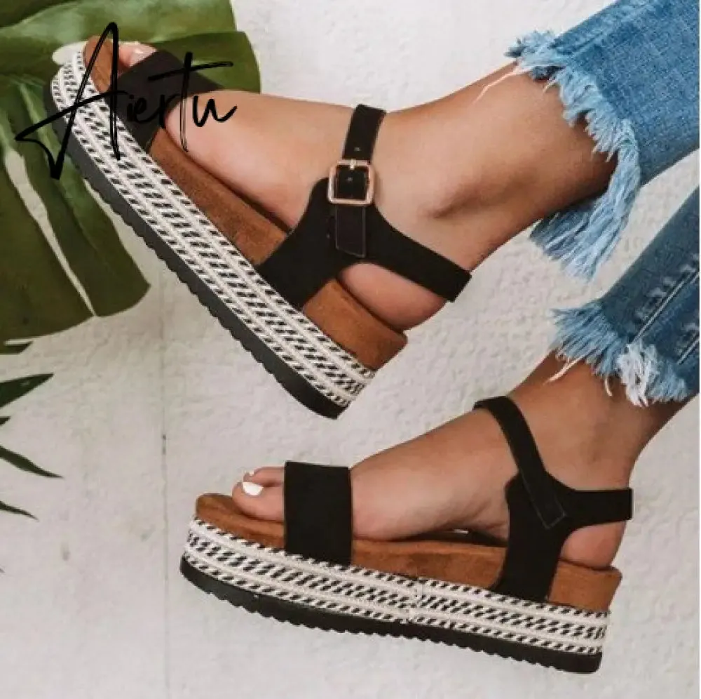 Women Sandals Plus Size Wedges Shoes For Women High Heels Sandals Summer Shoes Flip Flop Platform Sandals plus size shoes