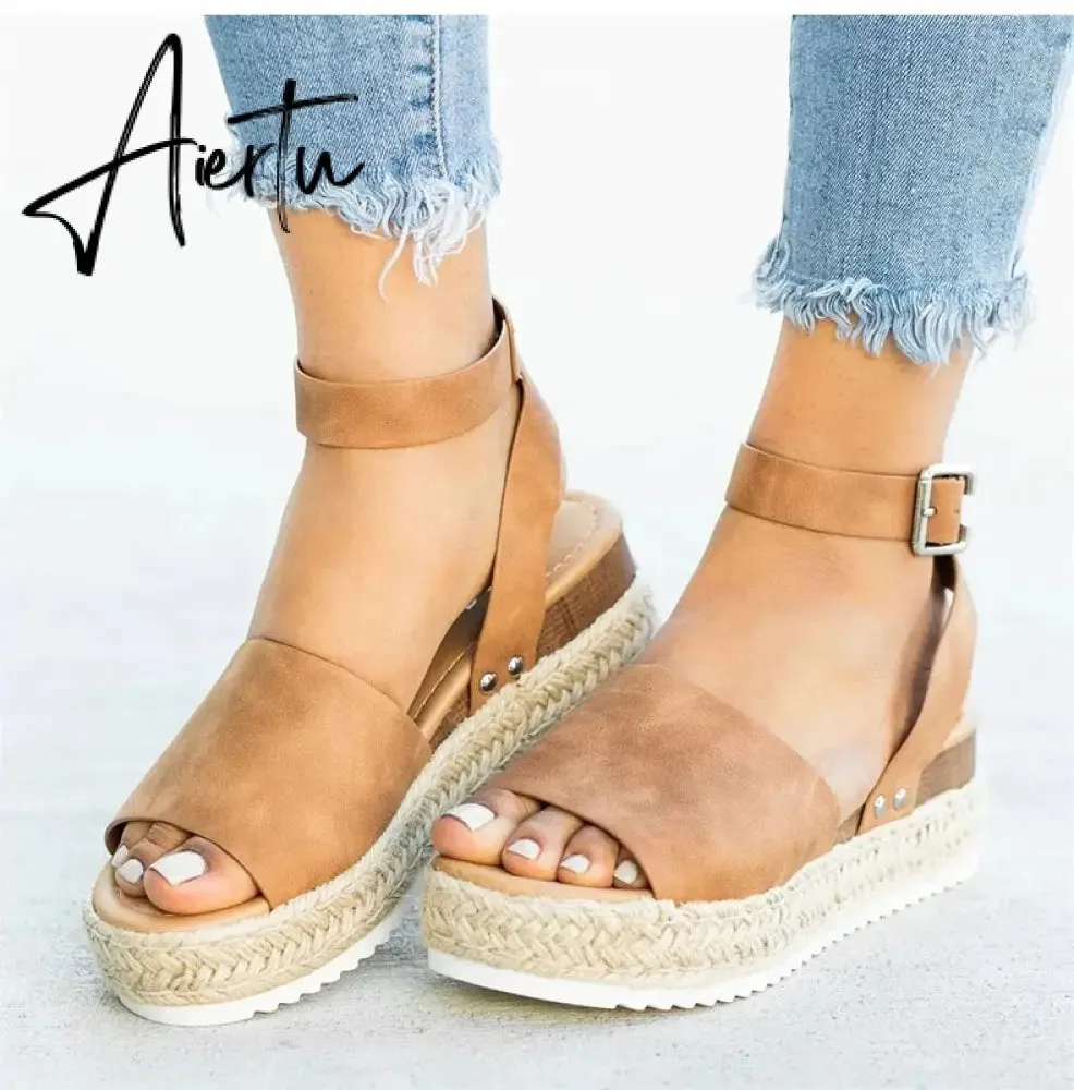 Women Sandals Plus Size Wedges Shoes For Women High Heels Sandals Summer Shoes Flip Flop Platform Sandals plus size shoes